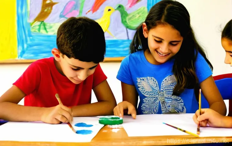 이스라엘 팔레스타인 간의 협력 프로젝트 - **Prompt:** A vibrant, sun-drenched scene depicting a diverse group of Israeli and Palestinian farme...