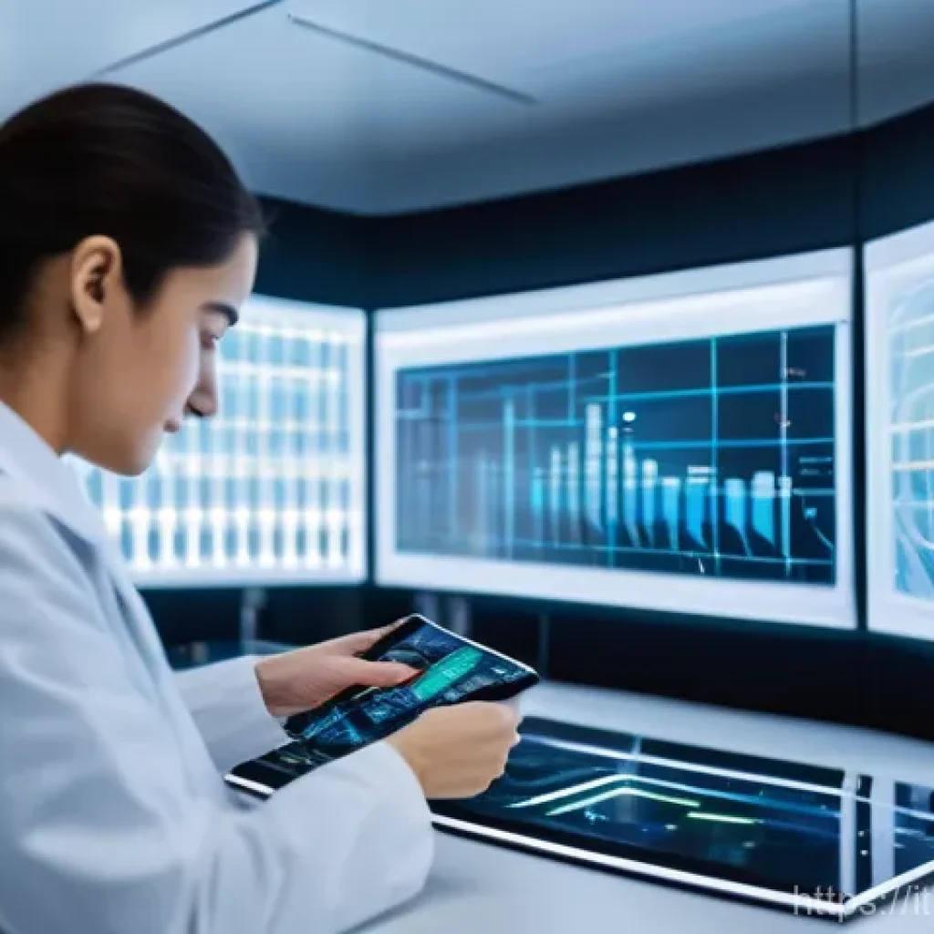 이스라엘의 주류 시장 - A vibrant and brightly lit image showcasing Israeli deep-tech innovation. In the foreground, a diver...