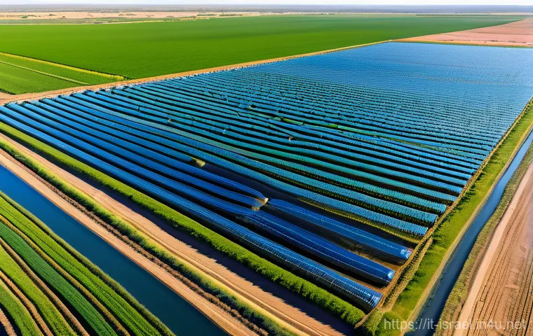 이스라엘의 환경보호 정책 - Image Prompt 1: Desert Blooms with Water Innovation**