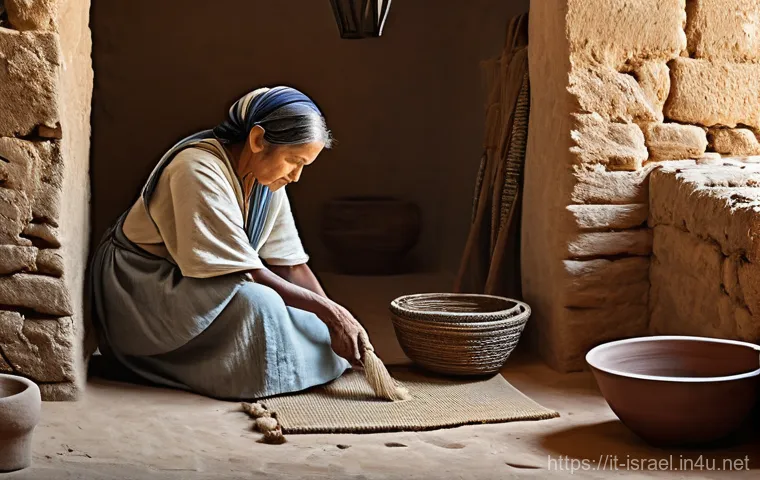 이스라엘 고대 건축 양식 - **Prompt 1: Bustling Ancient Israelite City Gate at Dawn**
    An intricately detailed wide shot of ...