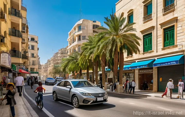 이스라엘의 도로 네트워크와 여행 계획 - **A Memorable Israeli Coastal Road Trip**
    "A clean, mid-sized rental SUV (e.g., a white or silve...