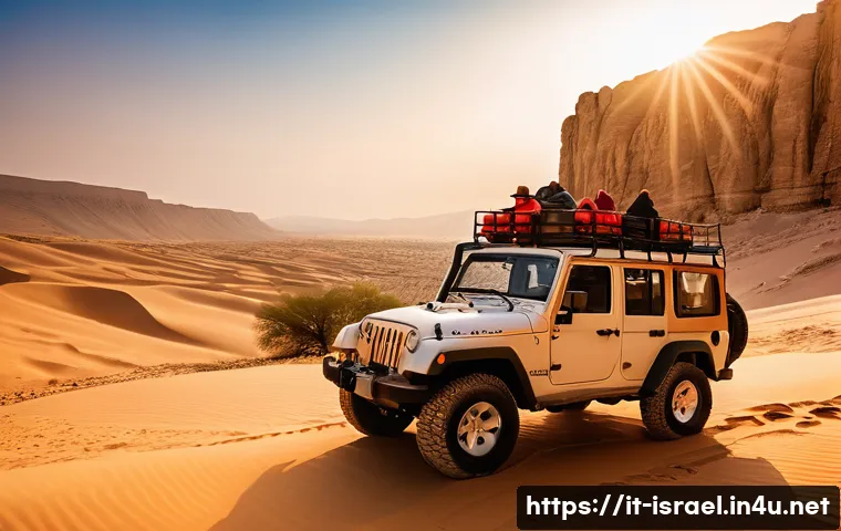 이스라엘의 해양 스포츠와 사막 모험 관련 이미지 2
