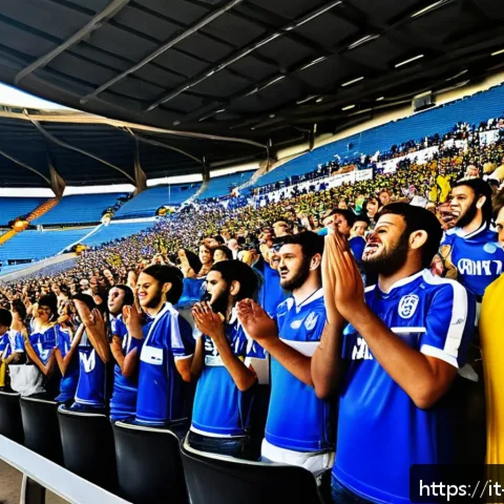 이스라엘의 주요 스포츠  축구 농구 - A vibrant scene inside a modern Israeli sports stadium filled with diverse enthusiastic fans of all ...